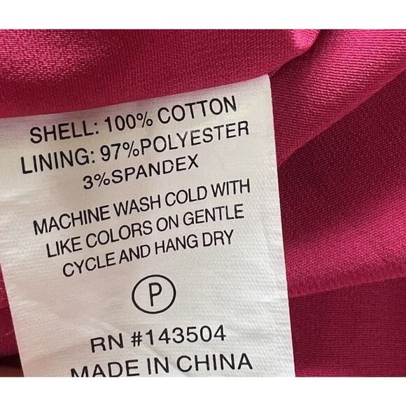 Marie Oliver Shyloh Mini Dress in Hibiscus Shibori Womens Size 1X Waist Belt - Picture 5 of 7